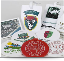 The Boston value range personalised golf bag tags